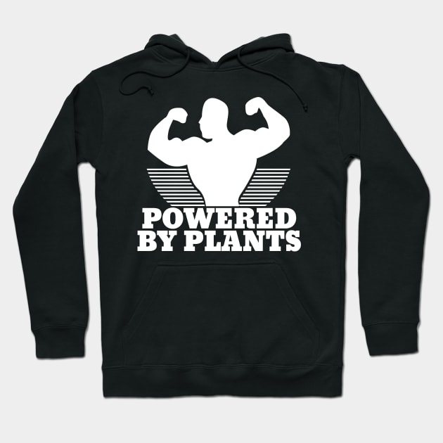 Vegan Powered By Plants Hoodie by RadStar